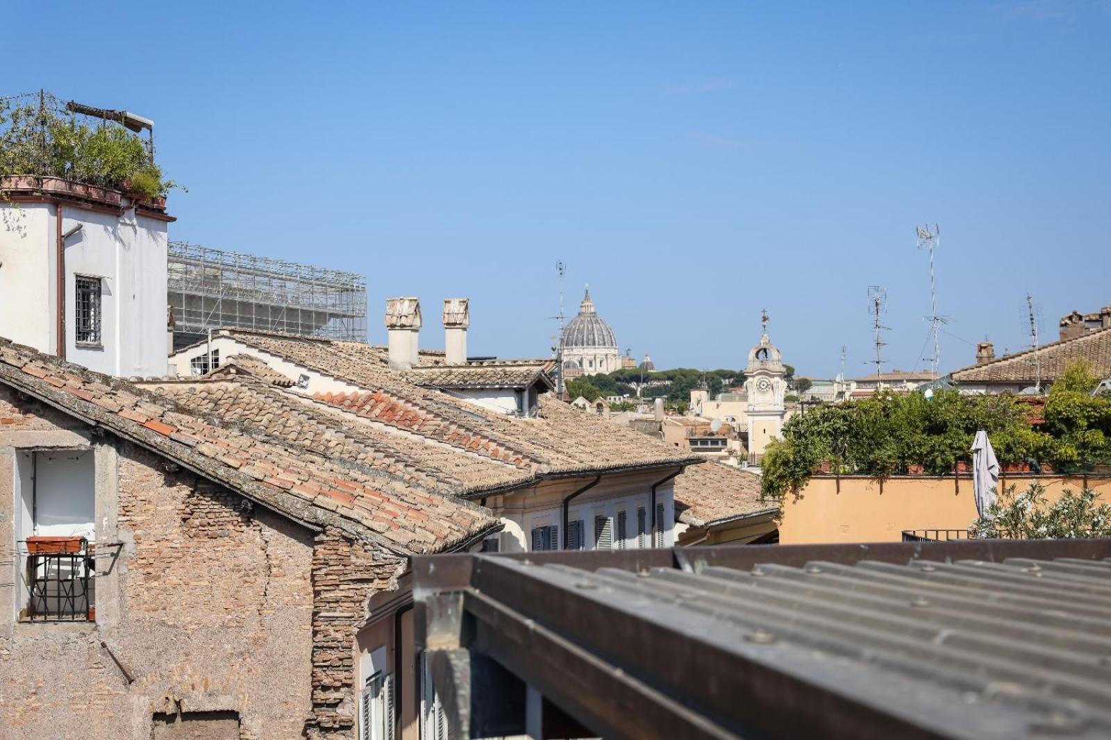 Navona,Campo De Fiori Roof Top House Рим Экстерьер фото