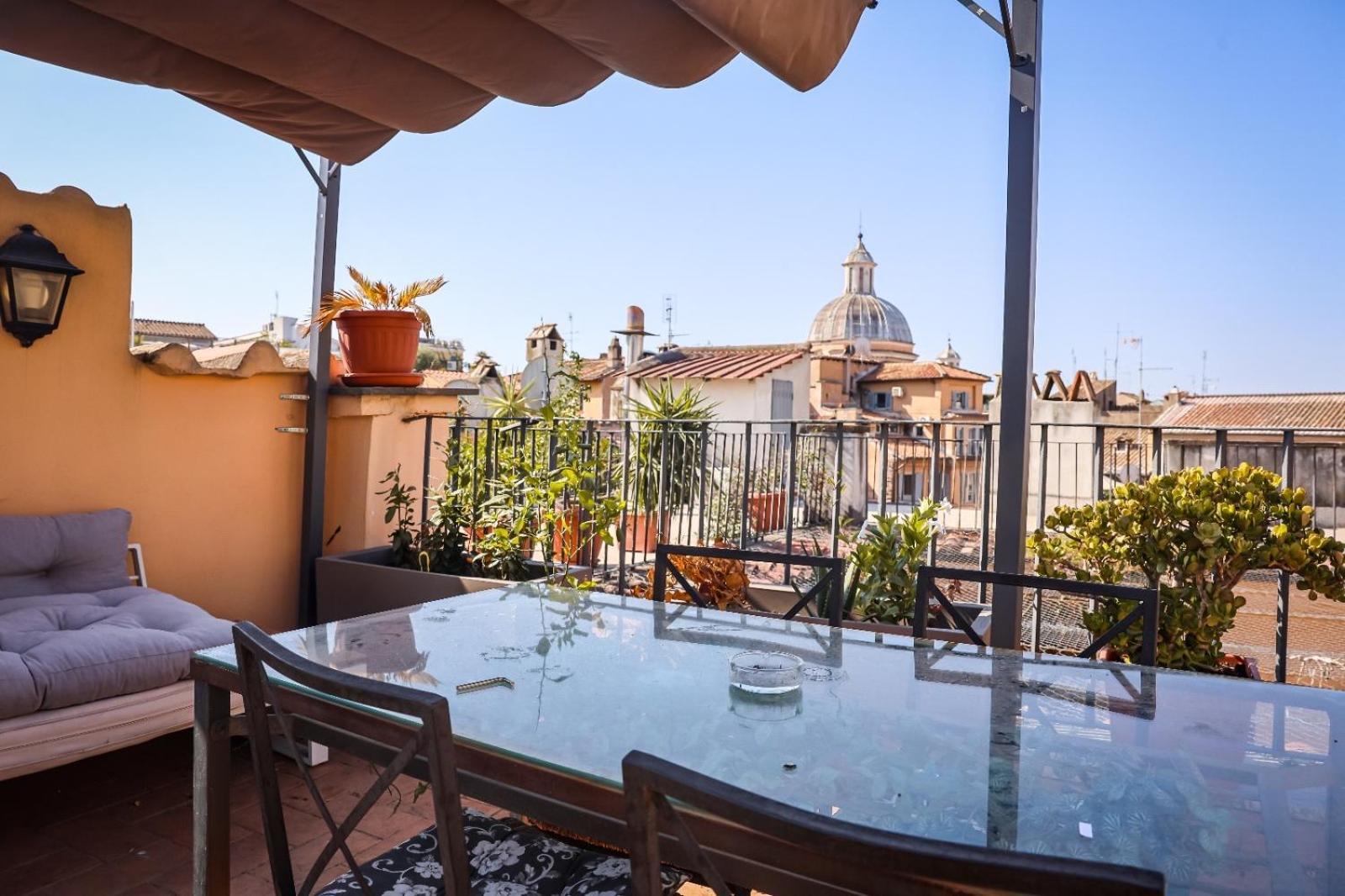 Navona,Campo De Fiori Roof Top House Рим Экстерьер фото